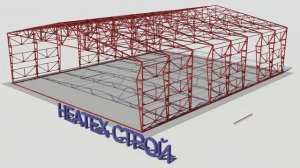 Каркасно-тентовое укрытие монтаж
