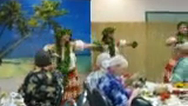 Bill & Ruth Johnson 60th Wedding Anniversary Hula Dancers смотреть онлайн