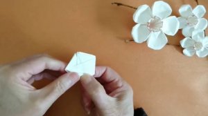 Origami Plum Blossom/ Wintersweet/ 5-petal flower 折纸梅花 (V7)