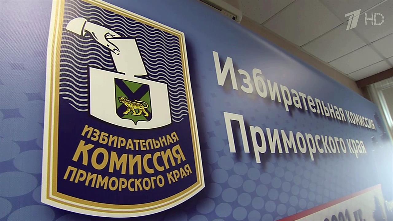 Избирком Приморья начал прием документов на выдвижение кандидатов для участия в новых выборах губ...