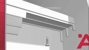Монтаж раздвижной системы Hangroller 50 HAFELE