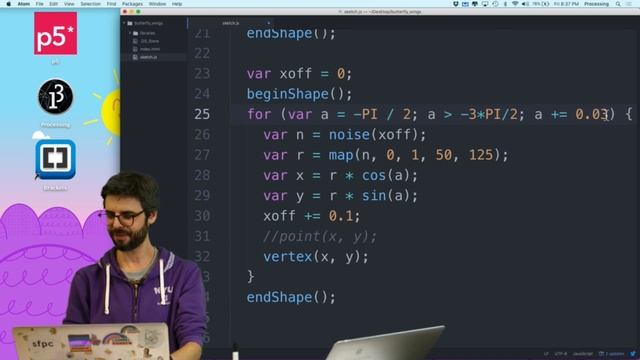 Coding Challenge #60: Butterfly Generator смотреть онлайн