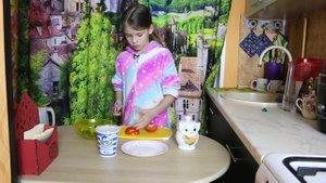 Салат из огурцов и помидоров| Рецепт для детей