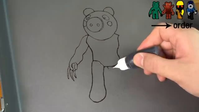 ROBLOX PIGGY JUMPSCARES PANCAKE ART - PIGGY, CLOWNY, BUNNY, POLEY, Dinopiggy, Parasee, Torcher,Pole смотреть онлайн