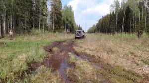 ЗИЛ НЕТОРМОЗИЛ, УАЗ на редукторах Т40, Зил на 54 колесах, УАЗ 6*6 покоряют бездорожье.