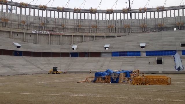 Новый стадион ФК «Краснодар» – пресс-тур 5 февраля 2015 смотреть онлайн