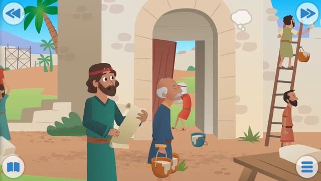СТЕНЫ РАСТУТ. Неемия и Ездра. Библейские истории для детей. Видео для детей