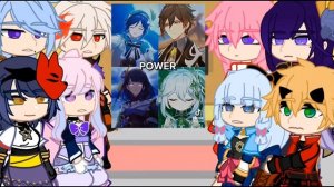 Past Inazuma react to Raiden Shogun and Yae Miko// [Genshin Impact]// (Slight Eimiko)