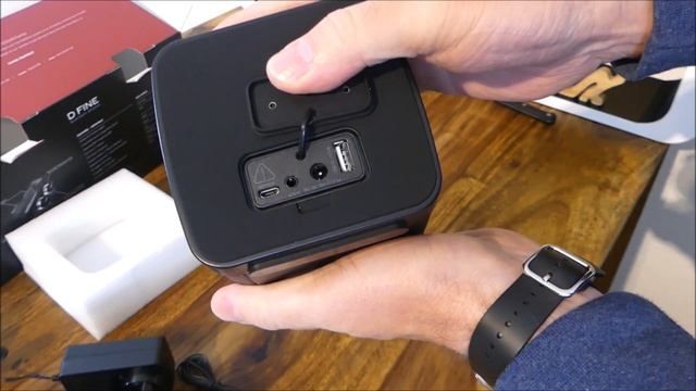 Dockin D Fine Bluetooth Lautsprecher 50 Watt [ Unboxing & Soundprobe ] Wireless Sound mit Powerbank смотреть онлайн