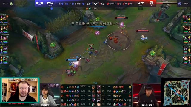 ОБЗОР KT против DK Игра 2 - LCK KOREA | League of Legends Lolesports Worlds LCK 2023 смотреть онлайн