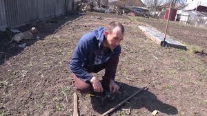 Работаем на участке , дорожка из кирпича