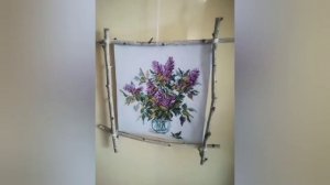 Вышивка в интерьере. Продолжение.