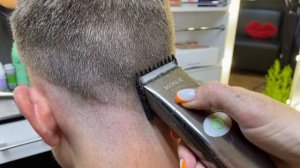 Мужская стрижка машинкой с переходом которую легко повторить дома