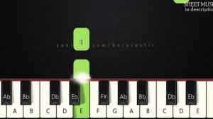 What Child Is This | BEGINNER PIANO TUTORIAL + SHEET MUSIC by Betacustic