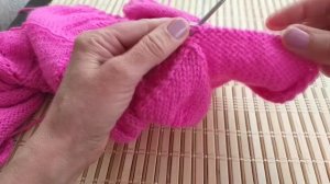 Вязание спицами. Костюмчик для девочки 1.5-2 года ЧАСТЬ  1 С БОЛЬШИМИ ЛИСТЬЯМИ,