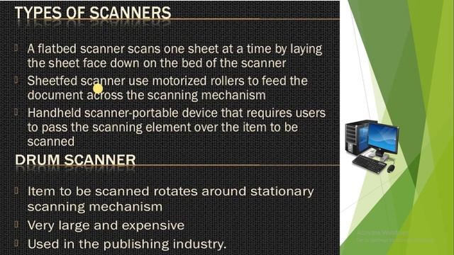 #WhatIsScanner? Use and Function of scanner | Types of scanner and their use explained with diagram смотреть онлайн