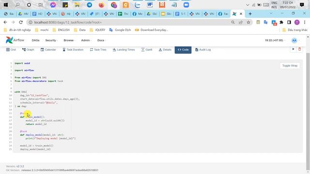 Apache Airflow Taskflow API смотреть онлайн