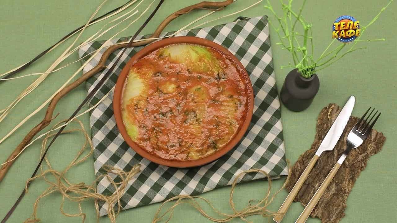 Запечённые голубцы из пекинской капусты / Диетические блюда из курицы