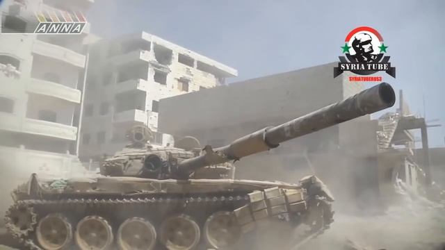 СИРИЯ БОИ В ДЖОБАРЕ И ЭВАКУАЦИЯ ТАНКА Т 72 (Syrian Civil War )