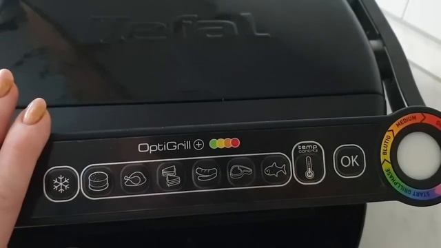 Обзор OPTIGRILL TEFAL+ GC7148 /что может электрогриль /#glossy box/VLOG 4 смотреть онлайн