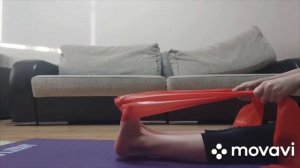 Тренировка дома Развиваем стопы в гимнастике Работаем в удовольствие!#rhythmicgymn#Trainingathome