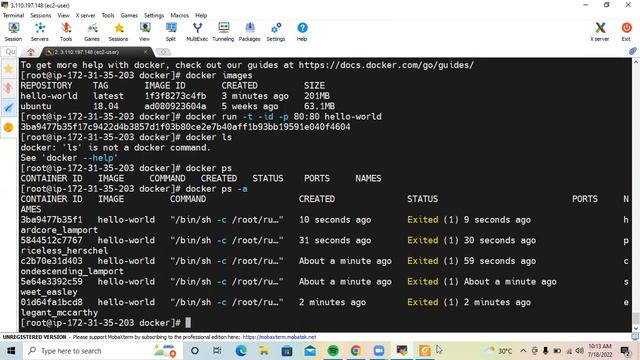 Devops on 18 7 2022 Part 1 AWS ECS Container Configuration With Docker Part 1 смотреть онлайн