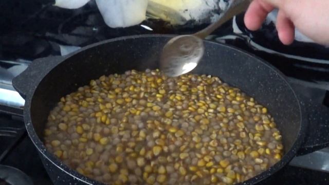 Прикормка для Карпа. Сопляная кукуруза и горох для рыбалки.