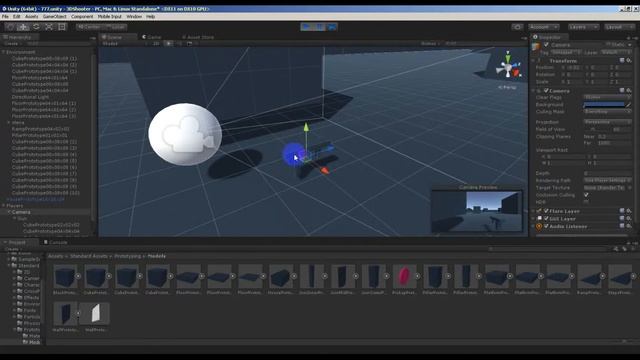 Создание сцены в Unity 5 смотреть онлайн