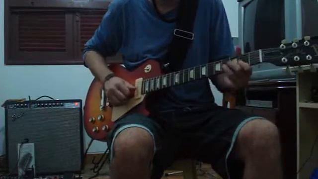 Fender 65 Super Reverb RI + Gibson Les Paul Tribute 60' смотреть онлайн