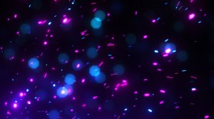 Анимированный абстрактный фон: Светящиеся розовые искры