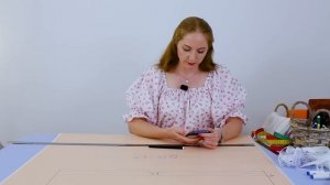 Бесплатный курс. Летнее платье с объемными рукавами и юбкой полу-солнце. Раскрой лифа и рукавов.