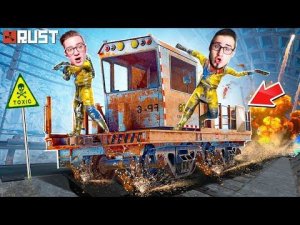 СПУСТИЛИСЬ В ЗАБРОШЕННОЕ МЕТРО И НАШЛИ ПОЕЗД В РАСТ! ТАКИХ ПРОБЛЕМ МЫ НЕ ОЖИДАЛИ! ВЫЖИВАНИЕ В RUST