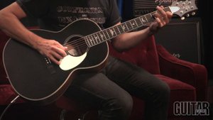 PRS SE Parlor P20E acoustic-electric guitar - demo