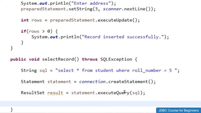 4. How to Fetch Data from Database using JDBC and ResultSet ? смотреть онлайн