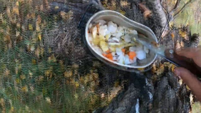 Готовлю суп из белых грибов с куриной грудкой. Лесная кухня.
