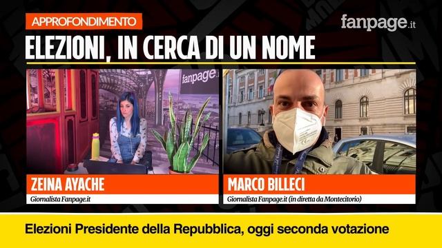 Presidente della Repubblica, secondo giorno: ipotesi candidati centrodestra. Live da Montecitorio смотреть онлайн