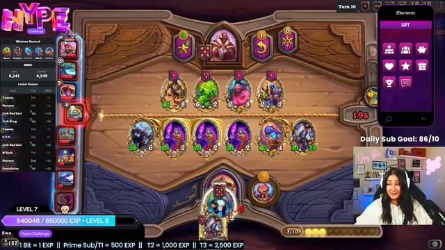 Throwing Hands in Hearthstone Battlegrounds Golden Arena! смотреть онлайн