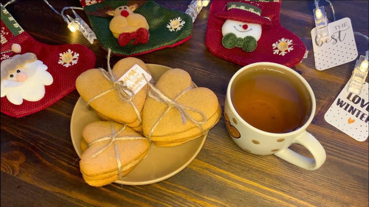 ИМБИРНОЕ ПЕЧЕНЬЕ  - медовое печенье/шоколадное печенье на новый 2022 год