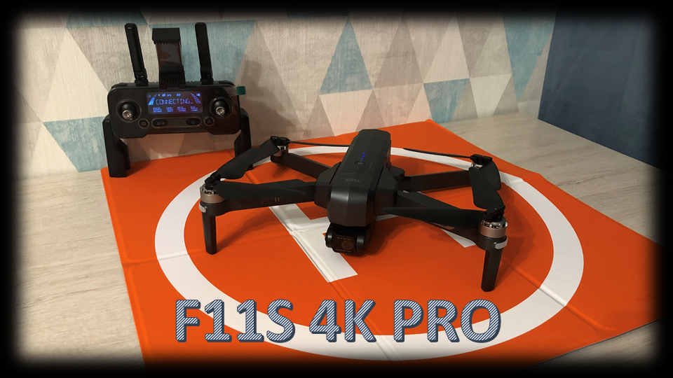 Обзор квадрокоптера F11S 4K PRO