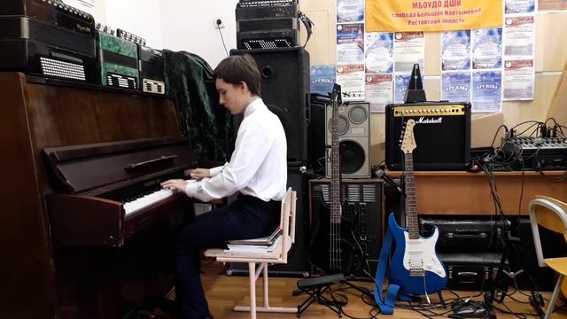 ,,Итальянская полька" С. Рахманинов ,Юрий Губко 14 лет смотреть онлайн