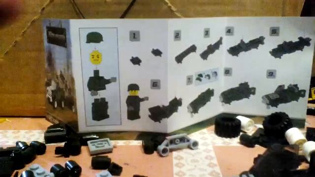 Собробзор - Лего Джип с прицепом - JieStar NO.23009 смотреть онлайн