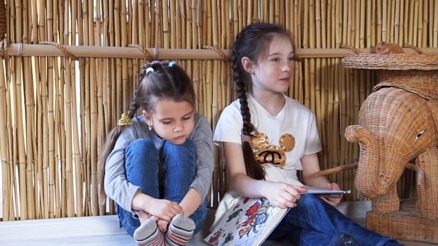 #Василина_и_Соня читают хомякам #Муха_Цокотуха. Очень #смешное #детское_видео. #детский_канал смотреть онлайн