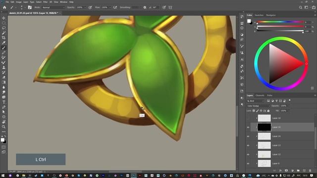Рисуем ожерелье в Adobe Photoshop | уроки для новичков смотреть онлайн
