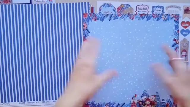 #ScrapMania_tm Обзор коллекции "Снеговички" от ТМ ScrapMania
