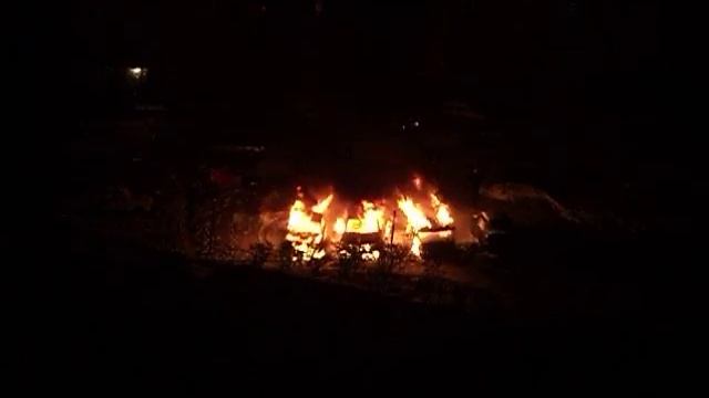 Пожар в Воскресенске на Менделеево
