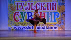 Озорная. Танец с использованием региональных особенностей Воронежской области.