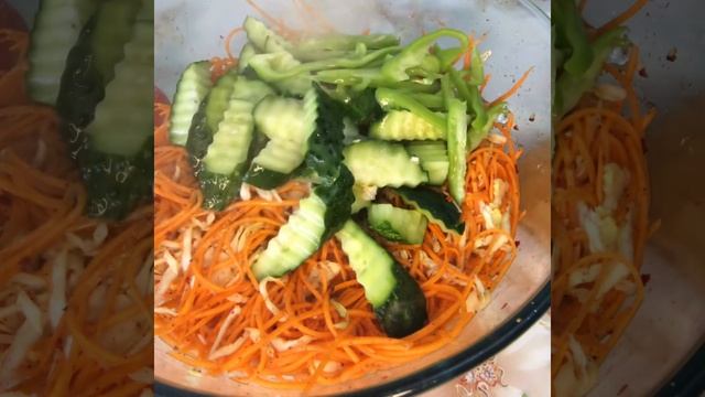 Сәбіз салат.Корейский морковный салат. Самый быстрый и вкусный салат☺️
