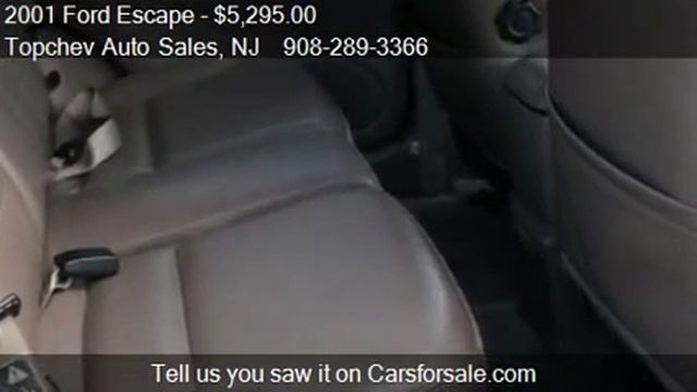 2001 Ford Escape XLT 4WD - for sale in Elizabeth, NJ 07202 смотреть онлайн