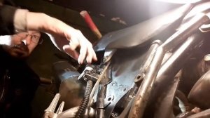 Устранение течи тормозной жидкости из соедигения шланга и цилиндра на мотоцикле irbis xr250r