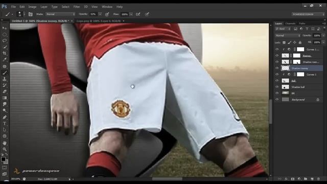 Wayne Rooney Wallpaper - Photoshop Manipulation Tutorial смотреть онлайн